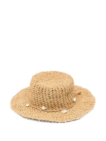  Sensi Studio Aguacate Long-brim Hat - Neutrals 