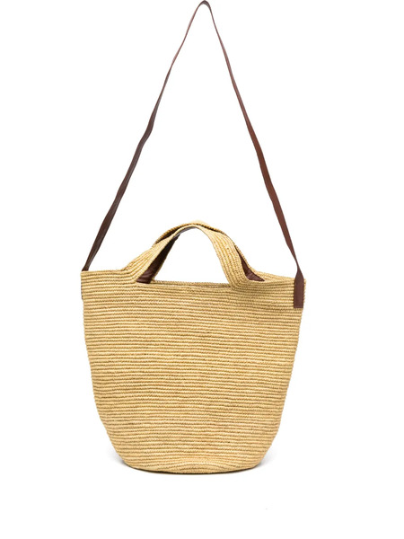  Sensi Studio Interwoven-straw Tote Bag - Neutrals 