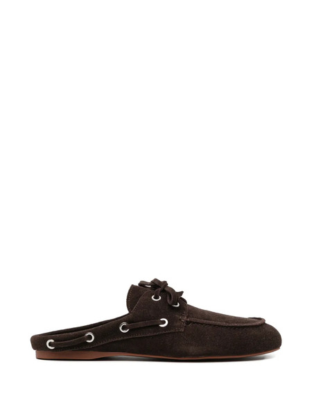  Senso Beau Flat Mules - Brown 