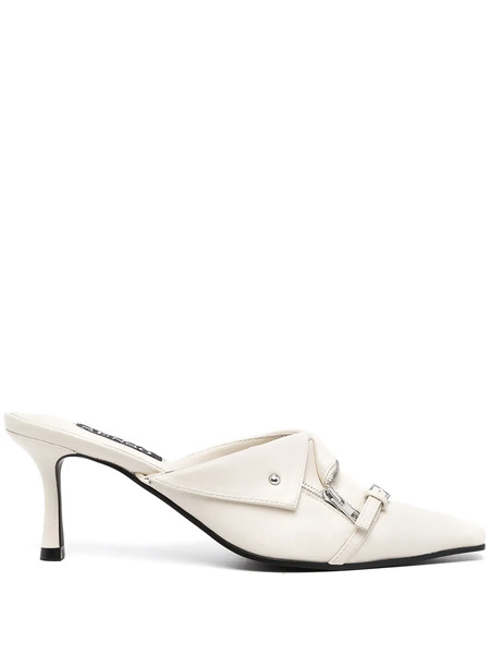  Senso Knox Ii Zip-detail Mules - White 