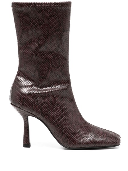  Senso 95mm Sora Ii Ankle Boots - Red 