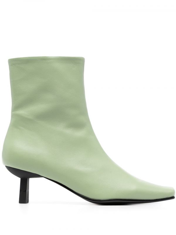  Senso Orly Heeled Leather Boots - Green 