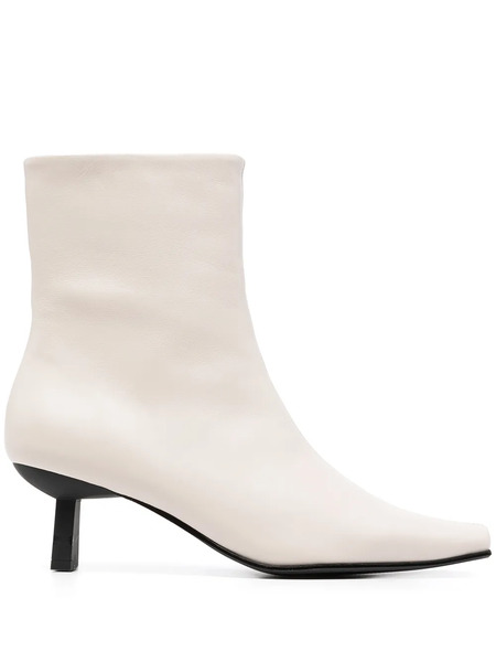  Senso Orly Heeled Leather Boots - White 