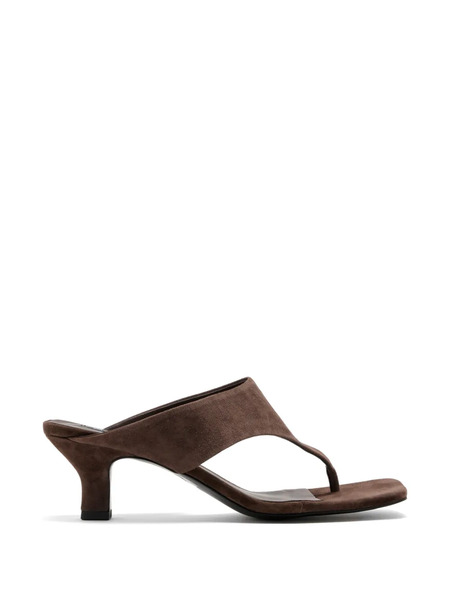  Senso Pearle I Square-toe Thong Sandals - Brown 