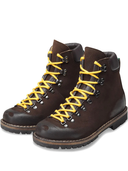  Sentier Lace-up Rubber-sole Boots - Brown 