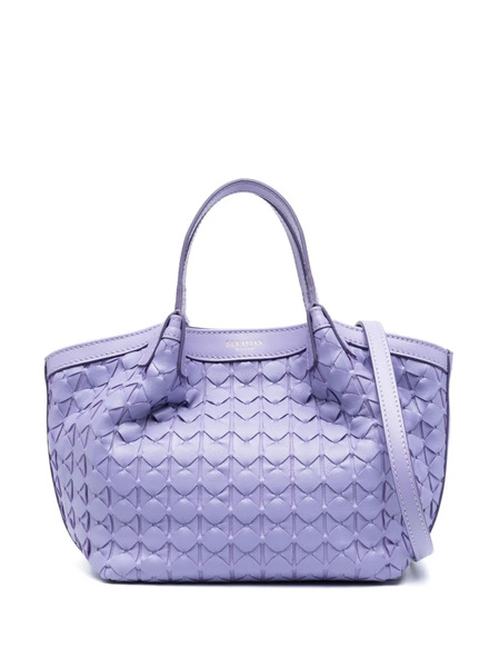  Serapian Mini Secret Mosaico Handbag - Purple 