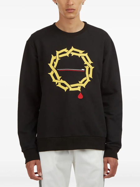  Serapis Graphic-print Sweatshirt - Black 