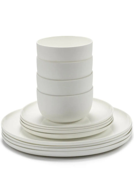  Serax Base Dinner Set (12 Pieces) - White 