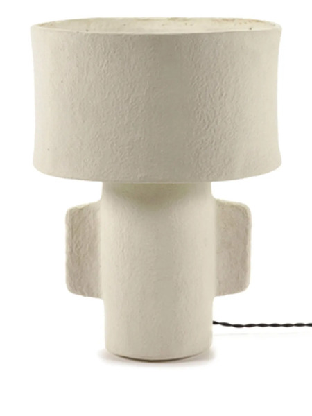  Serax Paper-mache Table Lamp (47.5cm X 35cm) - White 