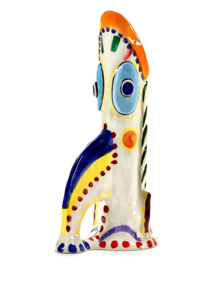  Serax Sicily 3d Painted Vase - White 