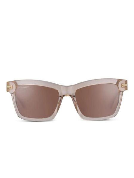  Serengeti Eyewear Square-frame Sunglasses - Neutrals 