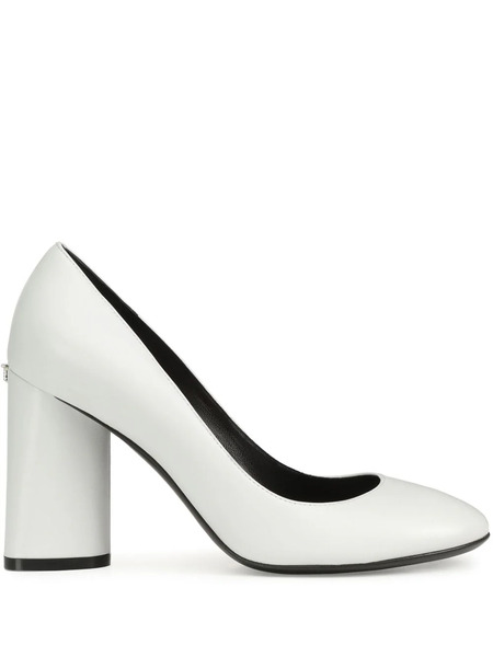  Sergio Rossi Pilier Pumps - White 