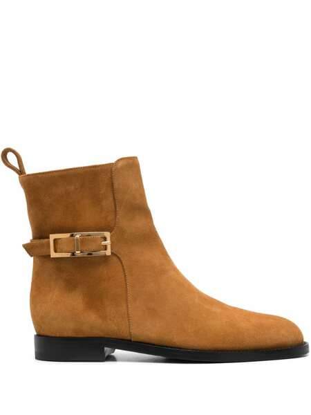  Sergio Rossi Suede Boots - Brown 