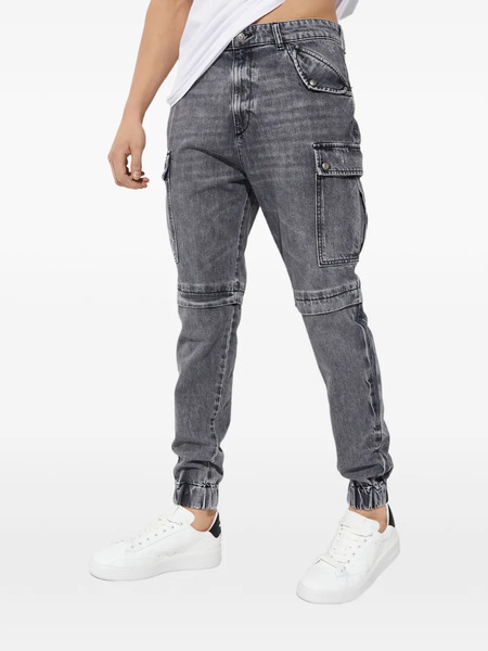  Seroya John Flap-pocket Jeans - Grey 