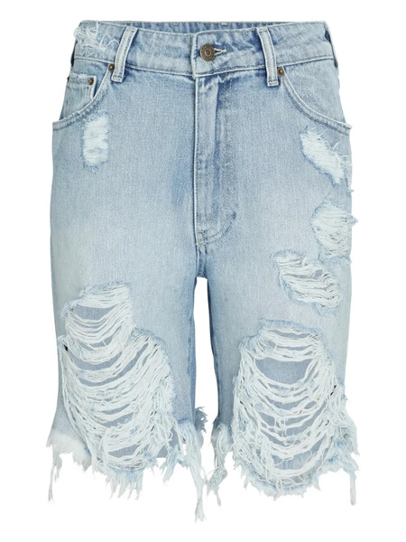  Seroya Mia Frayed Shorts - Blue 