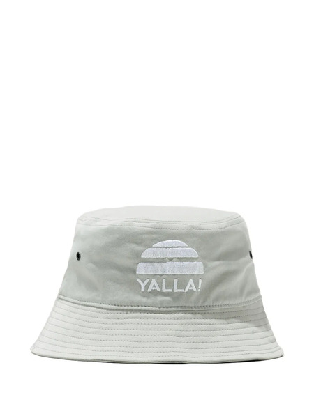 Seroya Yalla Logo-embroidered Hat - Grey 