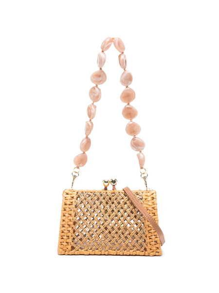  Serpui Candy Tracy Shoulder Bag - Neutrals 
