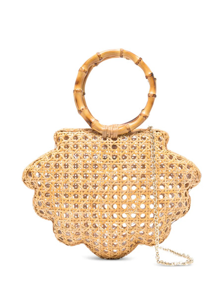  Serpui Ethan Shell Scalloped Tote Bag - Neutrals 