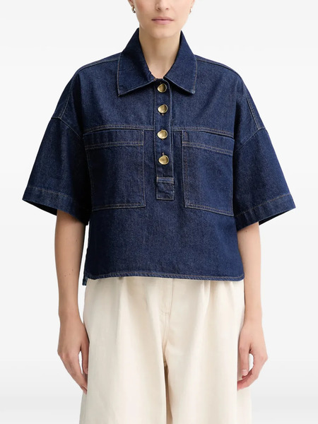  Sessùn Denim Top - Blue 