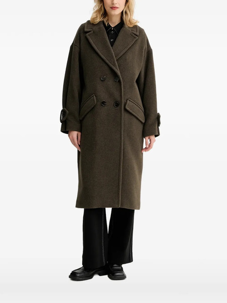  Sessùn Double-breasted Coat - Brown 