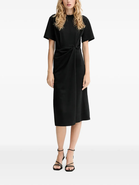  Sessùn Short Sleeve Midi Dress - Black 