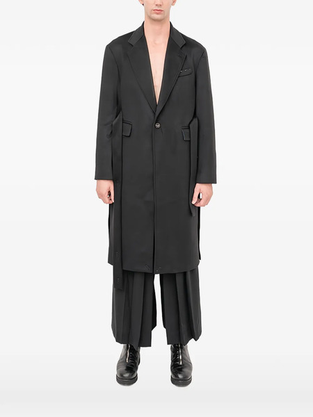  Setchu Belted Coat - Black 