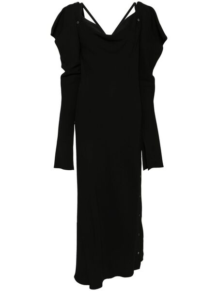  Setchu Button Dress - Black 