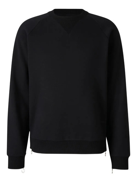  Setchu Crew-neck Sweatshirt - Black 