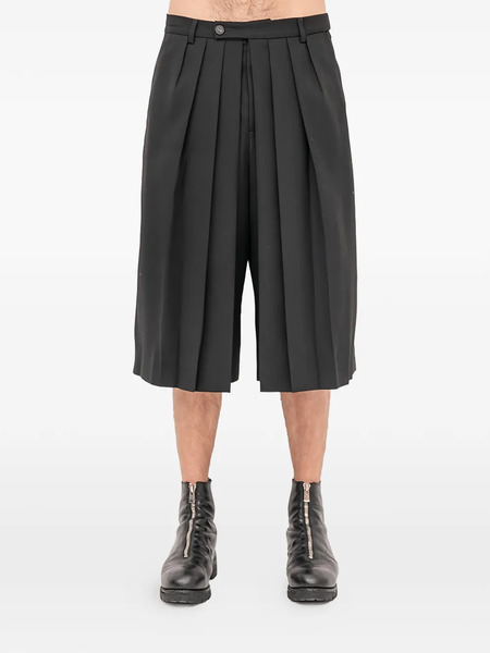  Setchu Hakama Pleated Trousers - Black 