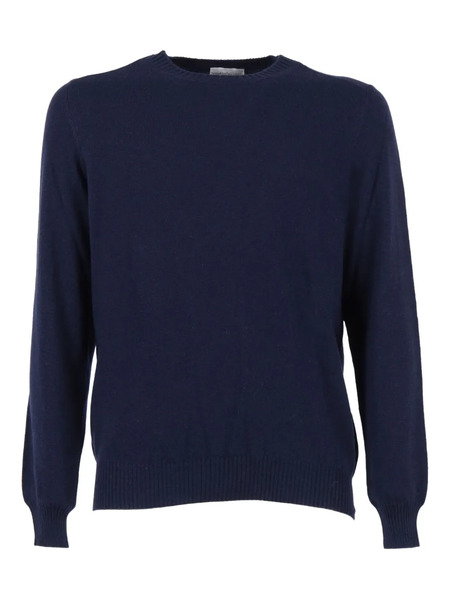  Settefili Cashmere Crew-neck Sweater - Blue 