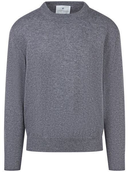  Seven Gauge Knitted Jumper - Grey 