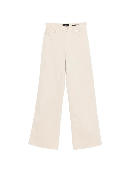  Seven Lotta Wide-leg Jeans - Neutrals 