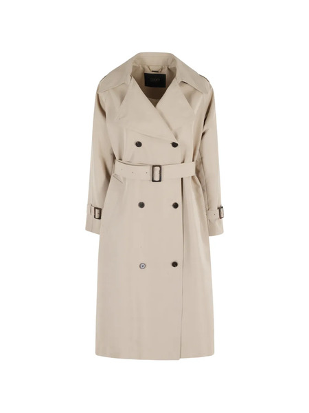  Seventy Belted Double-breasted Jacket - Neutrals 
