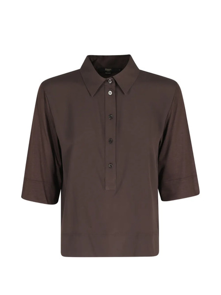  Seventy Buttoned Polo Shirt - Brown 