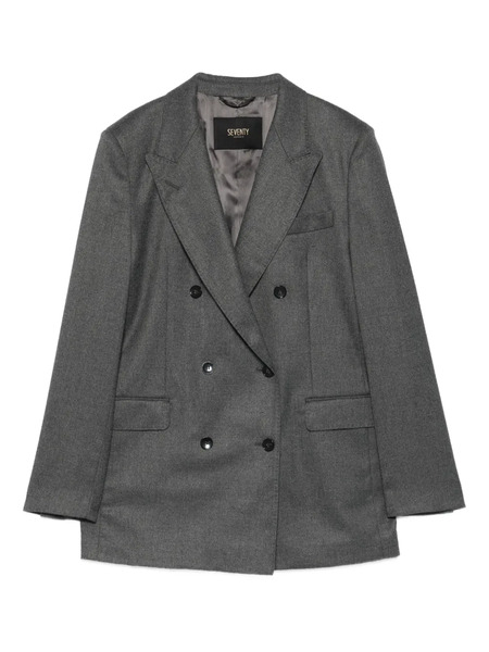  Seventy Double-breasted Blazer - Grey 