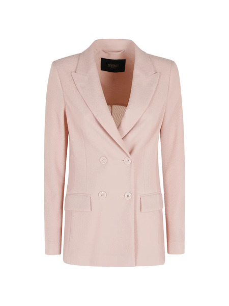  Seventy Double-breasted Blazer - Pink 