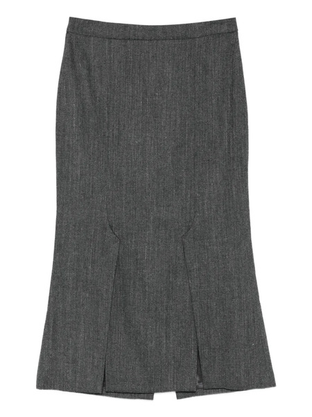  Seventy Flared Midi Skirt - Grey 