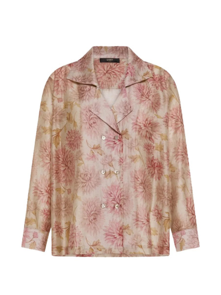  Seventy Floral Print Jacket - Neutrals 