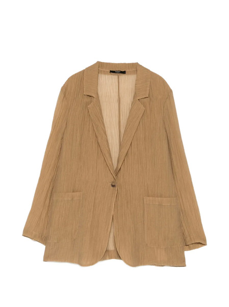  Seventy Notched-lapel Textured Blazer - Neutrals 