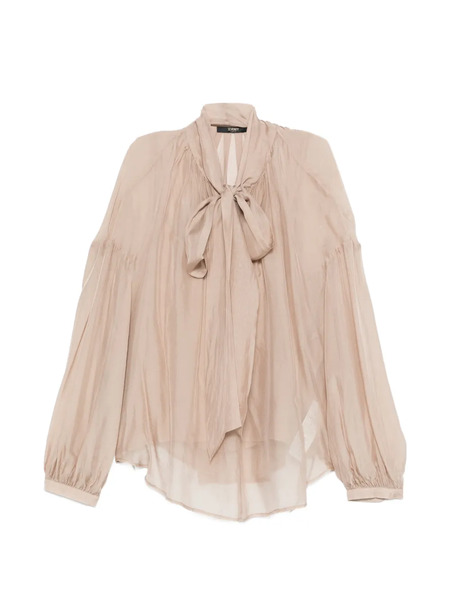  Seventy Tie-neck Top - Neutrals 