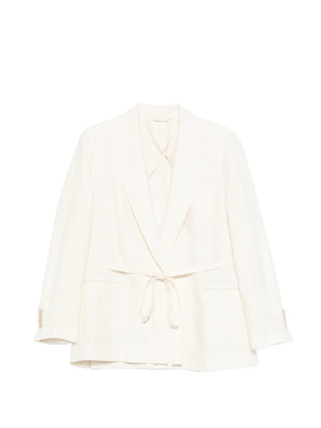  Seventy Tie-waist Jacket - Neutrals 