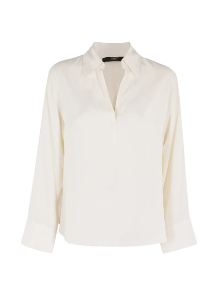 Seventy V-neck Blouse - Neutrals 