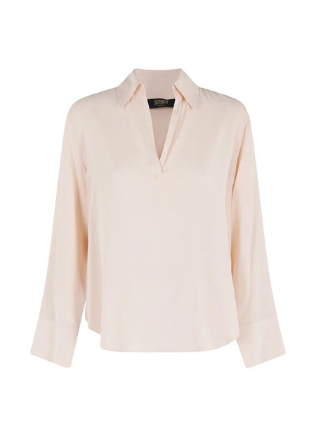  Seventy V-neck Blouse - Neutrals 