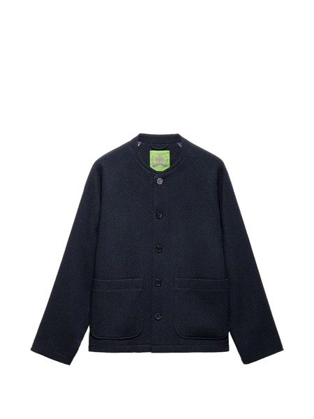  Shanghai Tang Buttoned Tang Jacket - Blue 