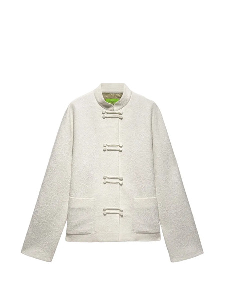  Shanghai Tang Buttoned Tang Jacket - Neutrals 