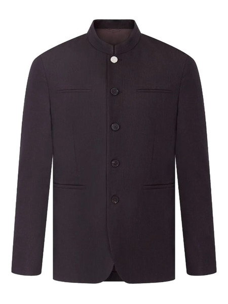  Shanghai Tang Five-button Blazer - Brown 