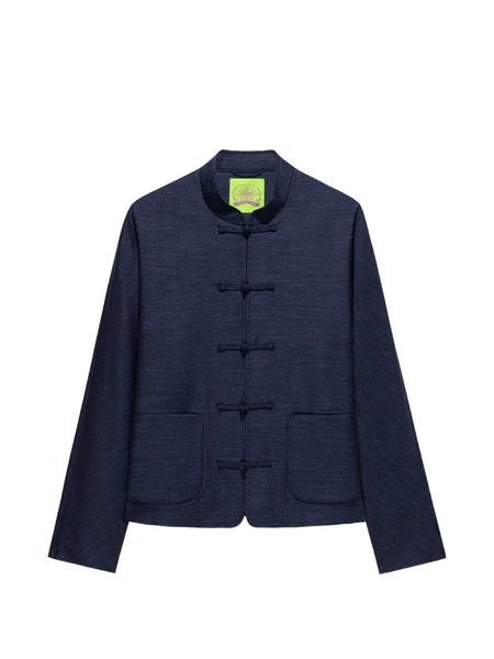  Shanghai Tang Frog-button Jacket - Blue 