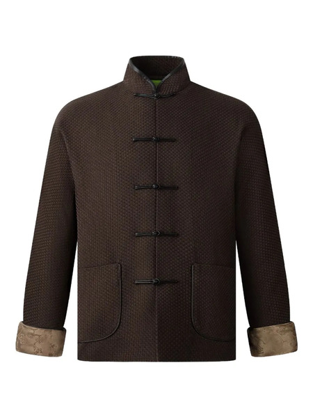  Shanghai Tang Frog-button Jacket - Brown 