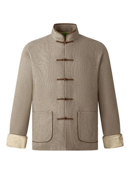  Shanghai Tang Frog-buttons Jacket - Neutrals 