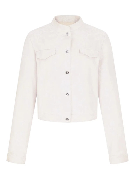  Shanghai Tang Jacquard Jacket - Neutrals 